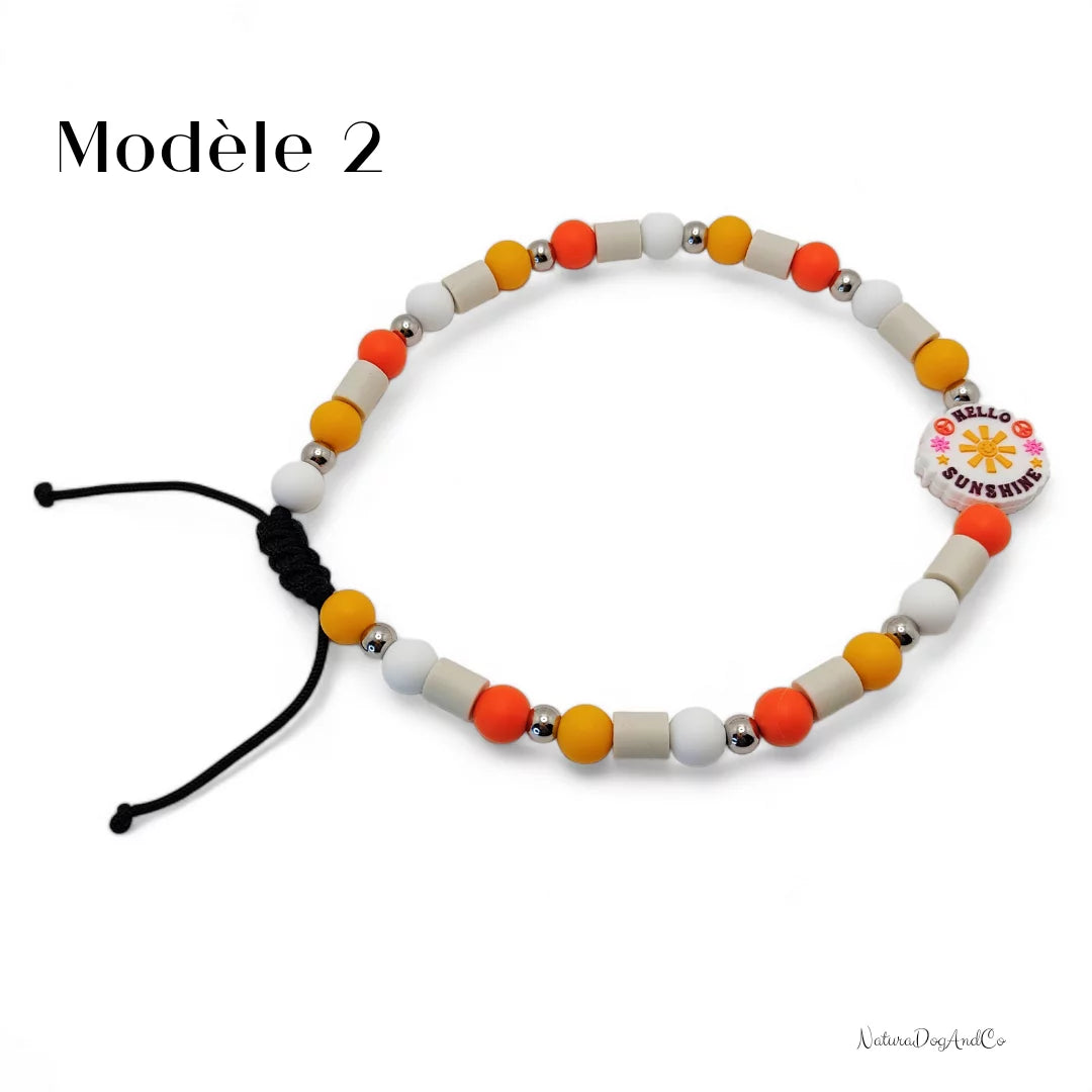 Collier EM anti-tiques naturel