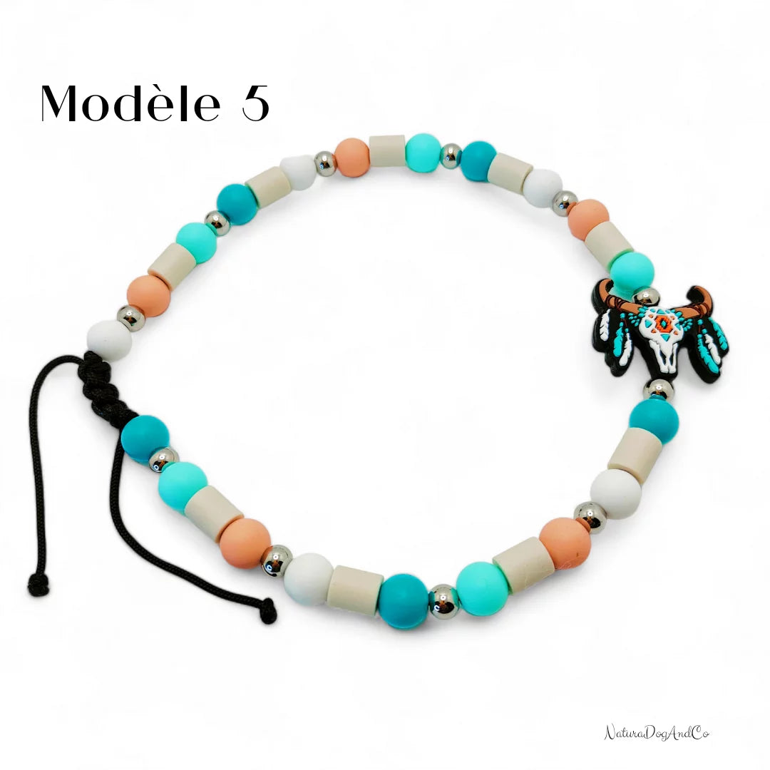 Collier EM anti-tiques naturel