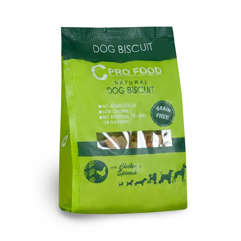 CproFood - Biscuit pour Chien Poulet & Épinards